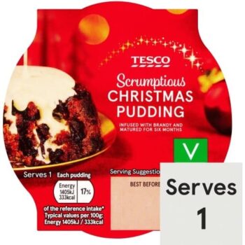 Tesco Classic Christmas Pudding