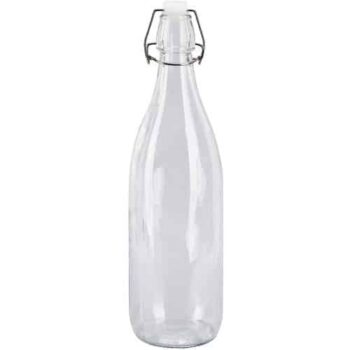 Tesco Clip Glass Bottle