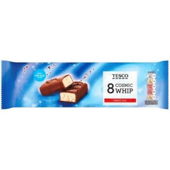 Tesco Cosmic Whip Chocolate Bars Multipack (8 x 22g)