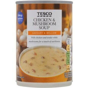 Tesco Cream Of Chicken & Mushroom Soup (400g)