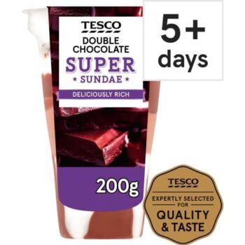 Tesco Double Chocolate Sundae Dessert (200g)