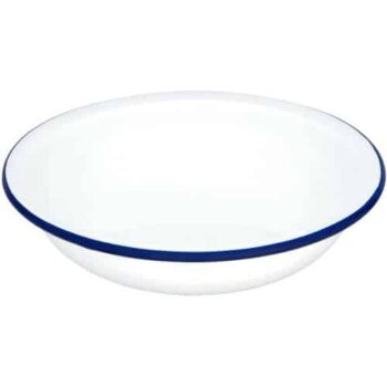 Tesco Enamel Round Pie Dish (22cm)