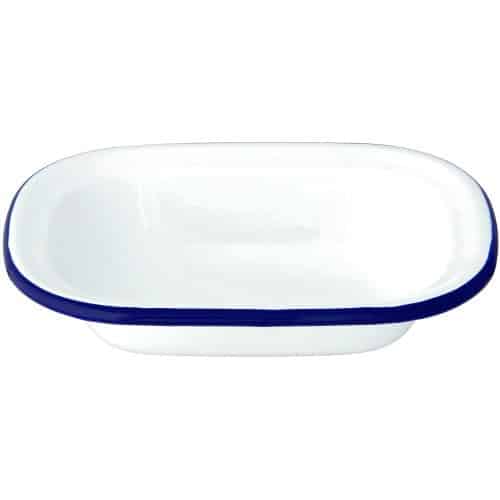 Tesco Enamel Single Serve Dish (18cm)