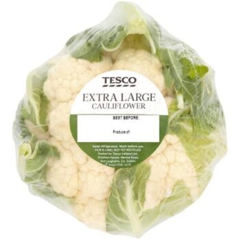 Tesco Extra Large Cauliflower Each