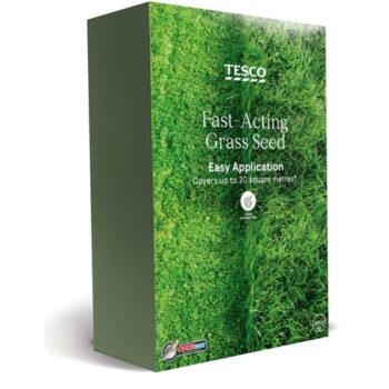 Tesco Fast Acting Lawn Seed (500g)