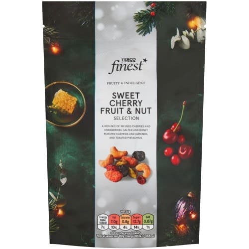 Tesco Finest Sweet Cherry Fruit & Nut Selection