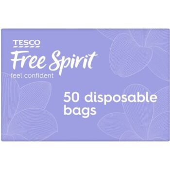 Tesco Free Spirit Disposable Bags (50)