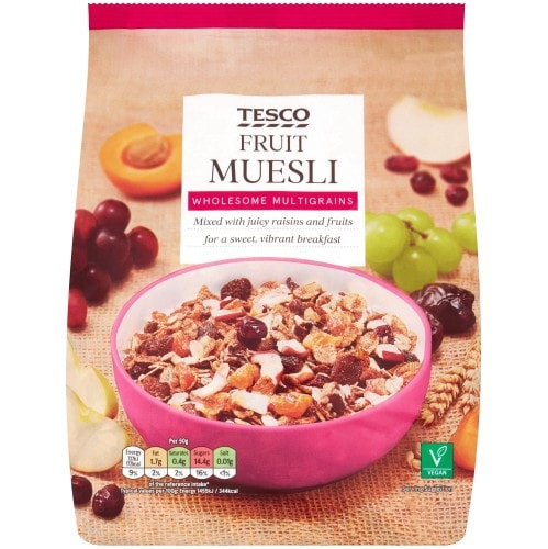 Tesco Fruit Muesli (750g)