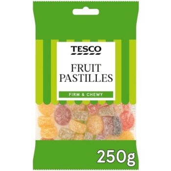 Tesco Fruit Pastilles Sweets (250g)