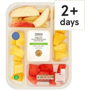Tesco Fruit with Greek Style Yogurt Dip