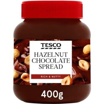Tesco Hazelnut Chocolate Spread (400g)