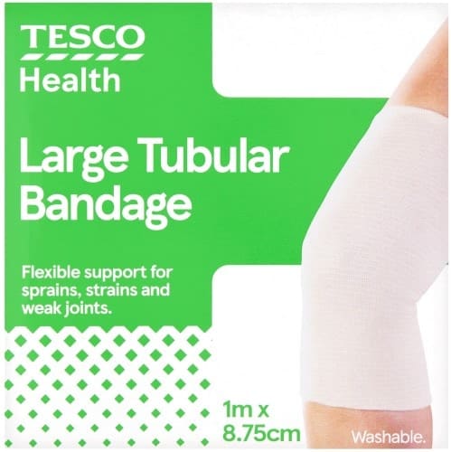 Tesco Health Elasticated Tubular Bandage Large X (8.75m, 1m)