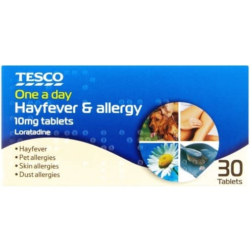 Tesco Health One-a-Day Hayfever & Allergy Relief Tablets