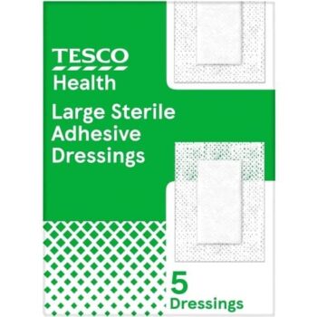 Tesco Health Sterile Adhesive Dressing Large (5)