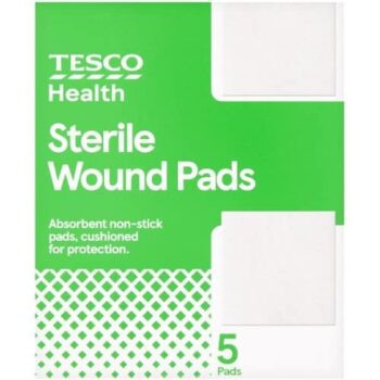 Tesco Health Sterile Wound Pads (5)