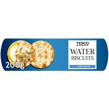Tesco High Baked Water Biscuits (200g)