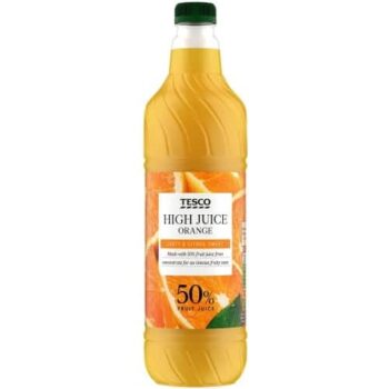 Tesco High Juice Orange Squash (1 Litre)