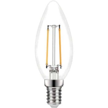 Tesco Led Filament Candle Small Edisonscrew