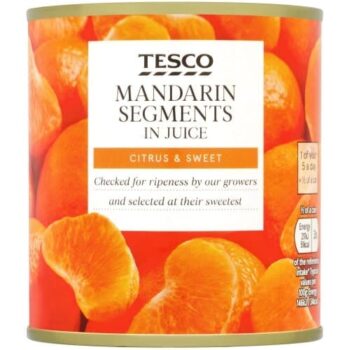 Tesco Mandarin Segments In Juice (298g)