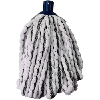 Tesco Microfibre Mop Refill Blue Grey