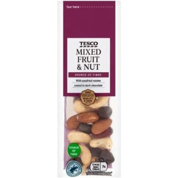 Tesco Mixed Fruit & Nut (25g)