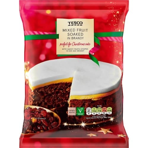 Tesco Mixed Fruit Soaked In Brandy