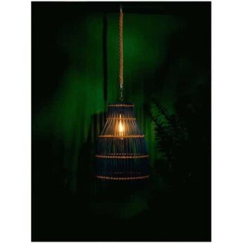 TESCO OUTDOOR SOLAR BLUE HANGING PENDANT LIGHT