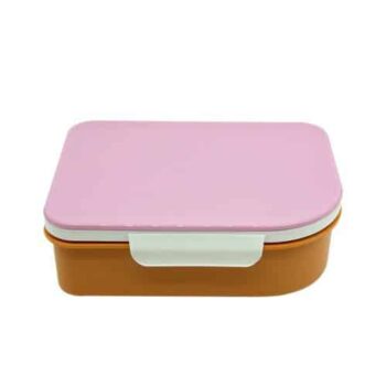 Tesco Pink Cream & Orange Bento Box