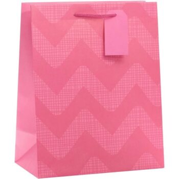 Tesco Pink Wave Large Bag