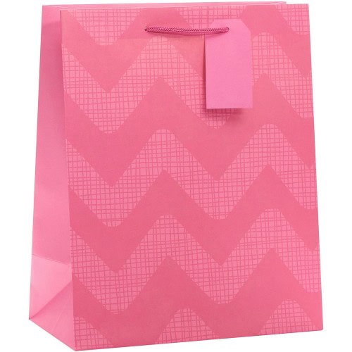 Tesco Pink Wave Large Bag