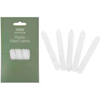 TESCO PLASTIC PLANT LABELS
