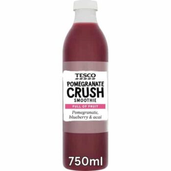 Tesco Pomegranate Crush Fruit Smoothie