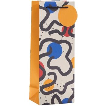 Tesco Retro Squiggle Bottle Bag