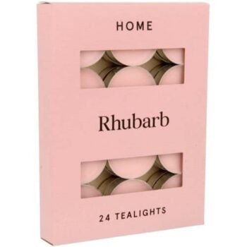 TESCO RHUBARB TEALIGHTS