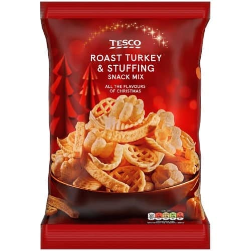 Tesco Roast Turkey & Stuffing Snack Mix