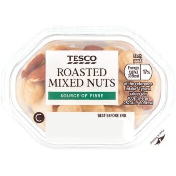 Tesco Roasted Nut Snack Pack (55g)