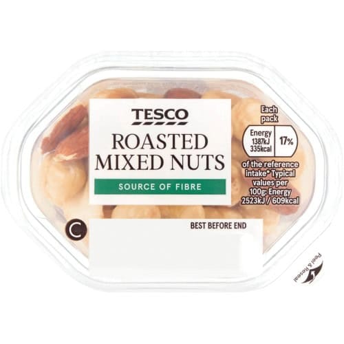 Tesco Roasted Nut Snack Pack (55g)