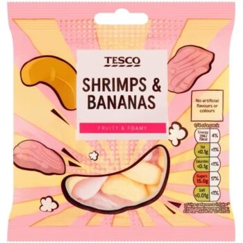 Tesco Shrimps And Bananas (80g)