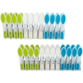 Tesco Soft Grip Pegs (24)