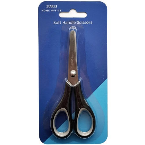 Tesco Soft Handled Scissors (12cm)