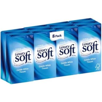 Tesco Soft Pocket Tissues (8)