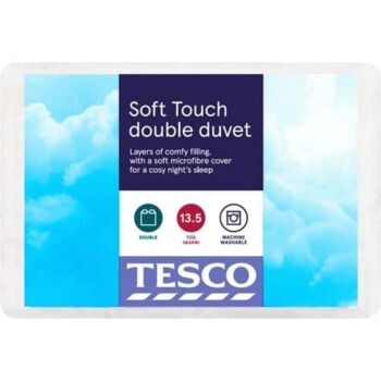 Tesco Soft Touch 13.5 Tog Duvet Double