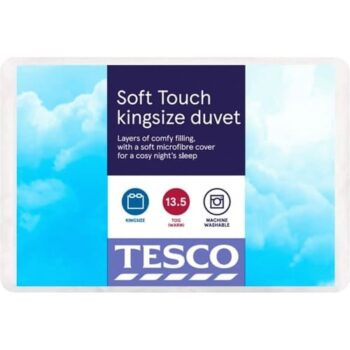 Tesco Soft Touch 13.5 Tog Duvet King