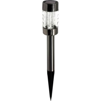 Tesco Solar Black Nickel Stake Light