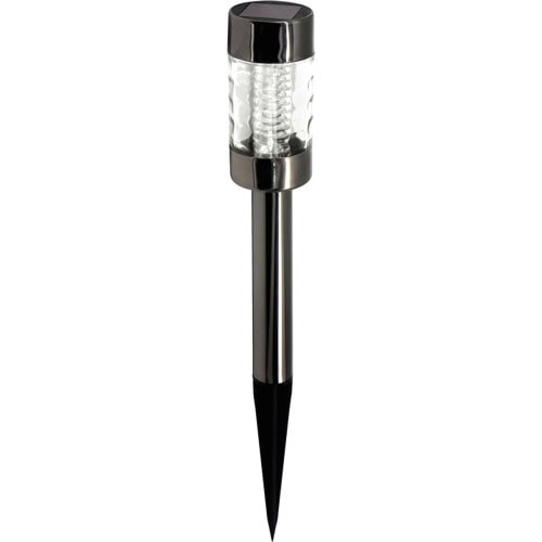 Tesco Solar Black Nickel Stake Light