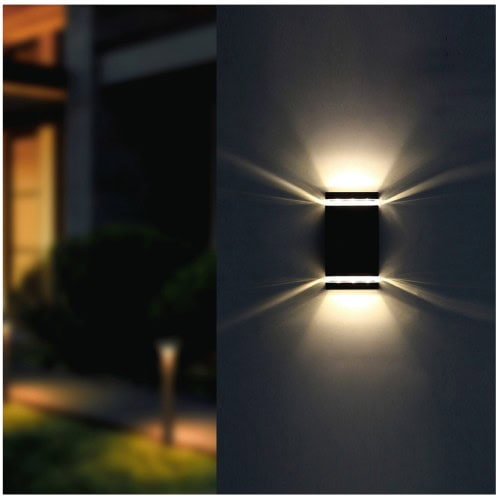 TESCO SOLAR UP AND DOWN WALL LIGHT