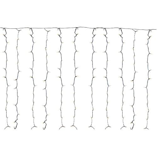 Tesco Solar Warm White Led Curtain