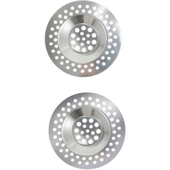 Tesco Stainless Steel Sink Strainers (2)