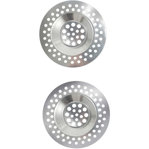 Tesco Stainless Steel Sink Strainers (2)