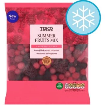 TESCO SUMMER FRUITS MIX (500g)